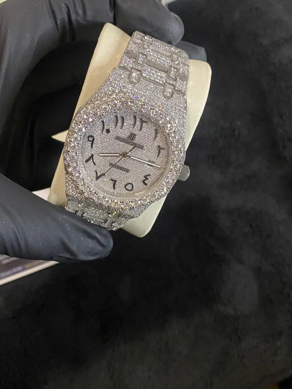 Audemars Piguet striking silver